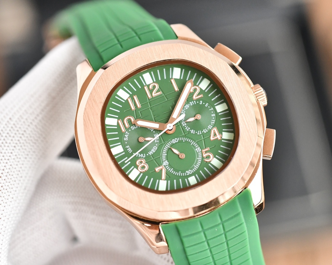 Brand 2027 New Men Aquanaut nautilussity 5261 Series wristwatches Men's Automatic Mechanical watches women Luxury Watch Brown Dial Rose Gold Stainless Steel Str
