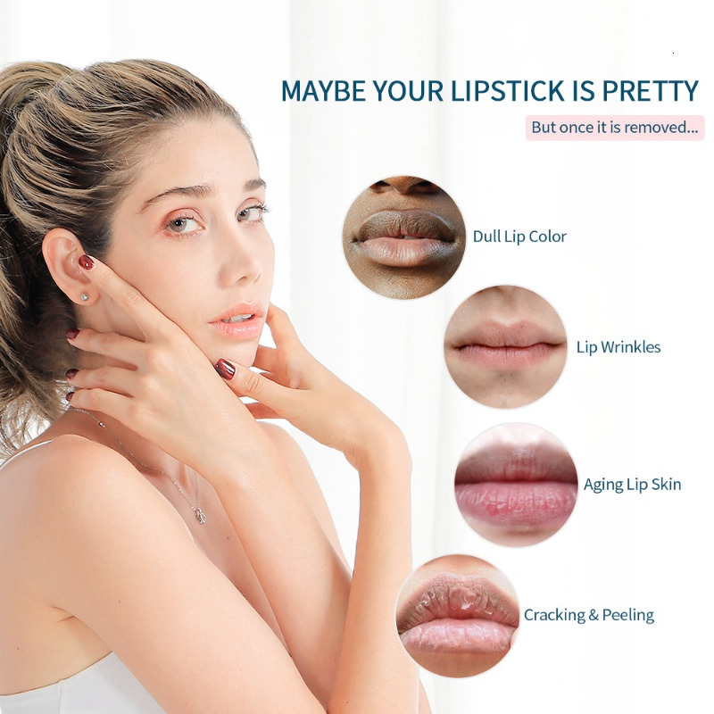 Other Massage Items Silicone Lip Plumper Device LED Red Light Infrared Therapy Eliminate Lips Lines Enlarge Fullness Care Beauty Instrument 230802