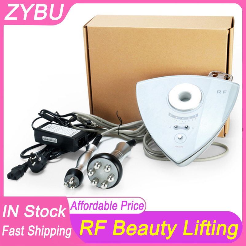 portable 2 in 1 radio frequency beauty machine RF home use salon spa device wrinkle remover skin tightening face lifting anti aging body slimming