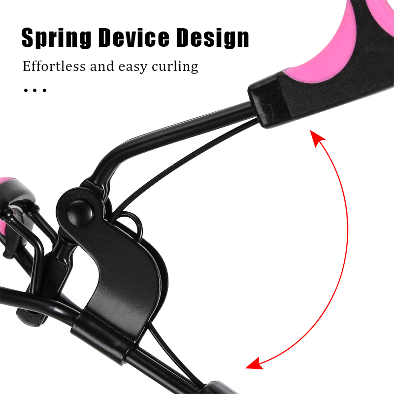 Eyelash Curler Sdotter Natural Curling Eyelash Curling Eyelash Makeup Tool Silicone Pad with Spring Portable Curling Eyelash Makeup 230803