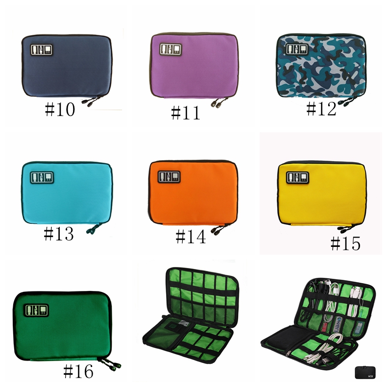 Cable Organizer Bag Outdoor Travel Electronic Accessories Bags Hard Drive Earphone USB Flash Drives Case Storage Bags