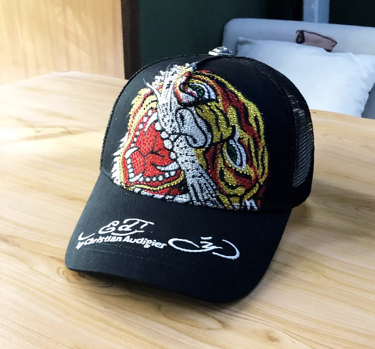 Ball Caps Baseball for men ED Tiger Head Fish Summer Breathable mesh Truck Hat Pink Sunvisor Cap Kpop Women 230803