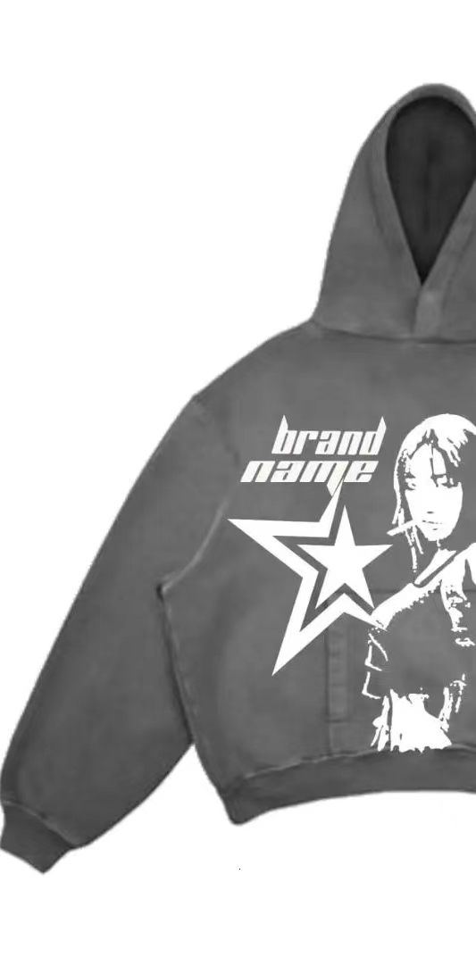 Men's Hoodies Sweatshirts Street Gothic Casual Letter Blast Print Pattern Men Clothing Fashion Hoodie Harajuku Retro Y2K Hoodie sweatshirt 230802