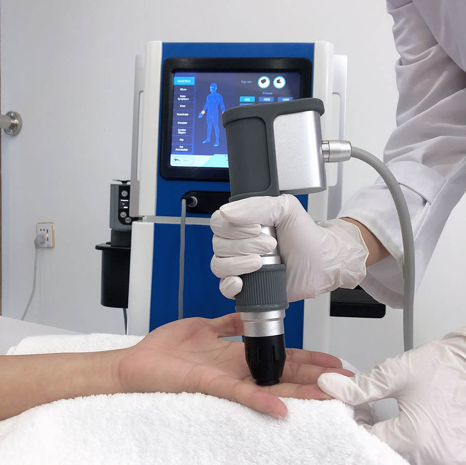 Portable extracorporeal shockwave therapy equipment physiotherapy ED treatment slimming shock wave machine