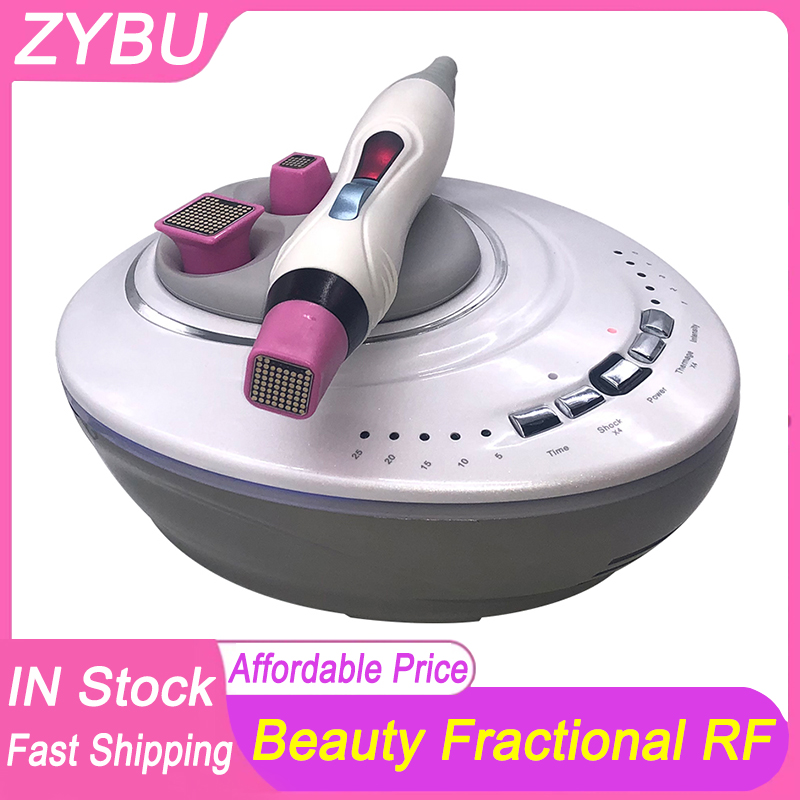 Home Use RF Face Lifting Beauty Machine Dot Matrix Fractional RF Radio Frequency Wrinkle Removal Skin Care Facial Rejuvenation Anti Aging Body Firming