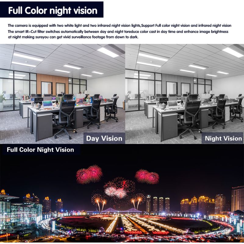 5mp 8mp 1080p 4k 5g wifi ip ptz camera surveillance security baby two way audio monitor auto human tracking color night vision