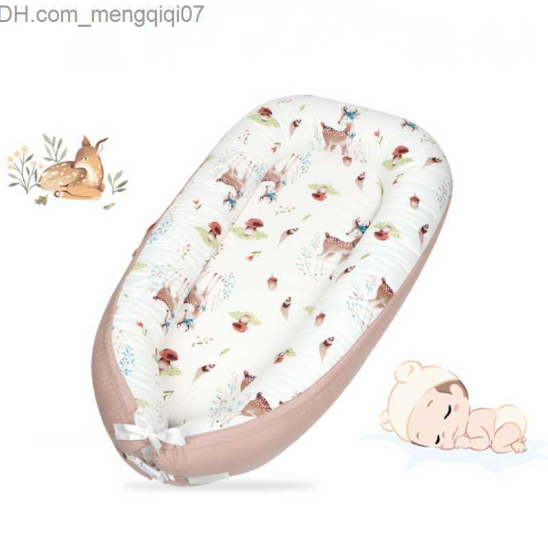 Bassinets Cradles Baby sleeping crib Portable detachable crib Baby travel Folding crib Neonatal nursery Bassnet 90X50CM Z230804