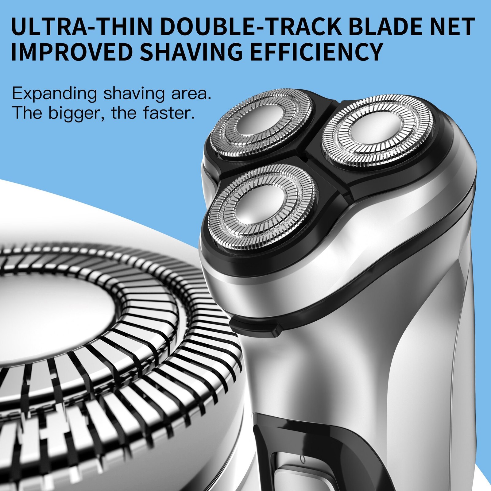 Electric Shavers ENCHEN Blackstone Electrical Rotary Shaver for Men 3D Floating Blade Washable TypeC USB Rechargeable Shaving Beard Machine 230803