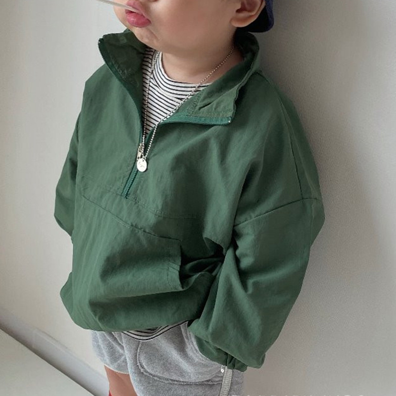 Hoodies Sweatshirts Children's clothing Korean spring clothing top baby light and comfortable pocket windbreaker small jacket 230803