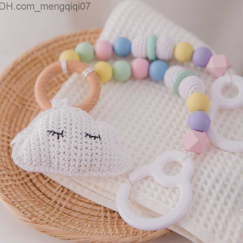 Pacifier Holders Clips# Baby toys wooden baby bib clip baby mobile bib personalized silicone bead cloud pacifier chain silicone pacifier baby wooden t