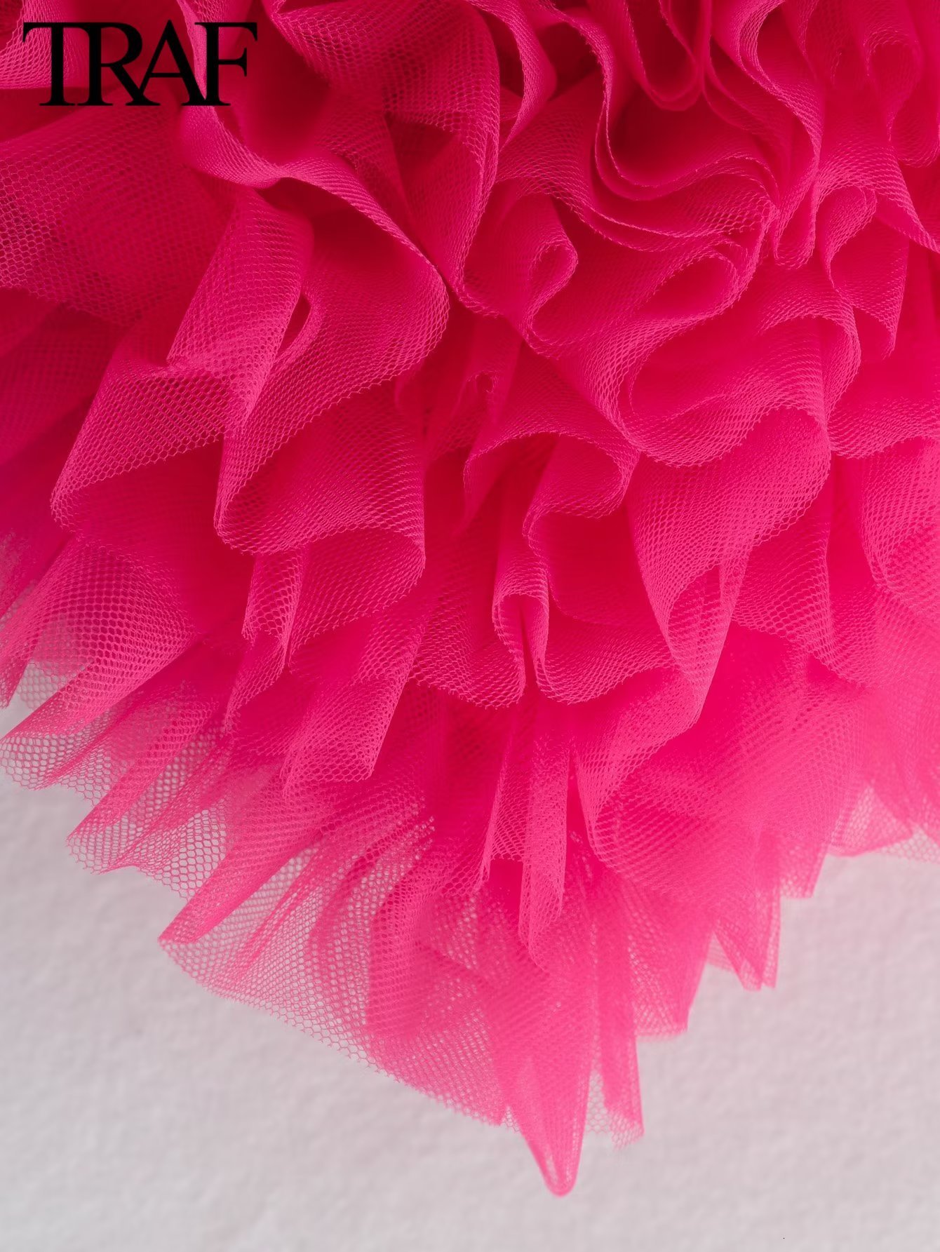 Women's Tanks Camis TRAF Women Fashion Pink Straight Neck Crop Top Tank Sexy Short Corset Mesh Knitted Summer Chic Ladies Tops Mujer 230803