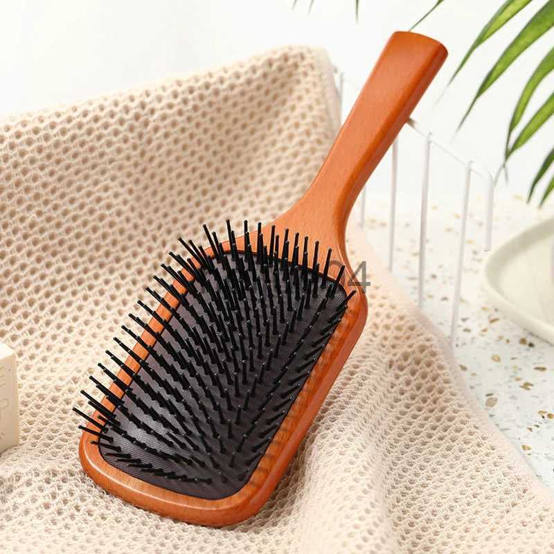 Hair Brushes For aveda Massage Comb Gasbag Anti Static Hair Air Cushion Wooden Hairbrush Wet Curly Detangle Hair Brush Hairdressing Styling x0804