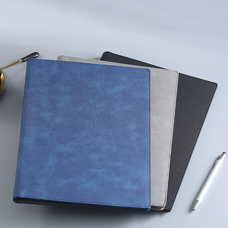 Filing Supplies 129x96in A4 Leather Business Folder Padfolio Portfolio Magnetic Clipboard Conference Folders Document filing Organizer Office 230804
