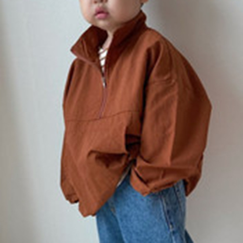 Hoodies Sweatshirts Children's clothing Korean spring clothing top baby light and comfortable pocket windbreaker small jacket 230803