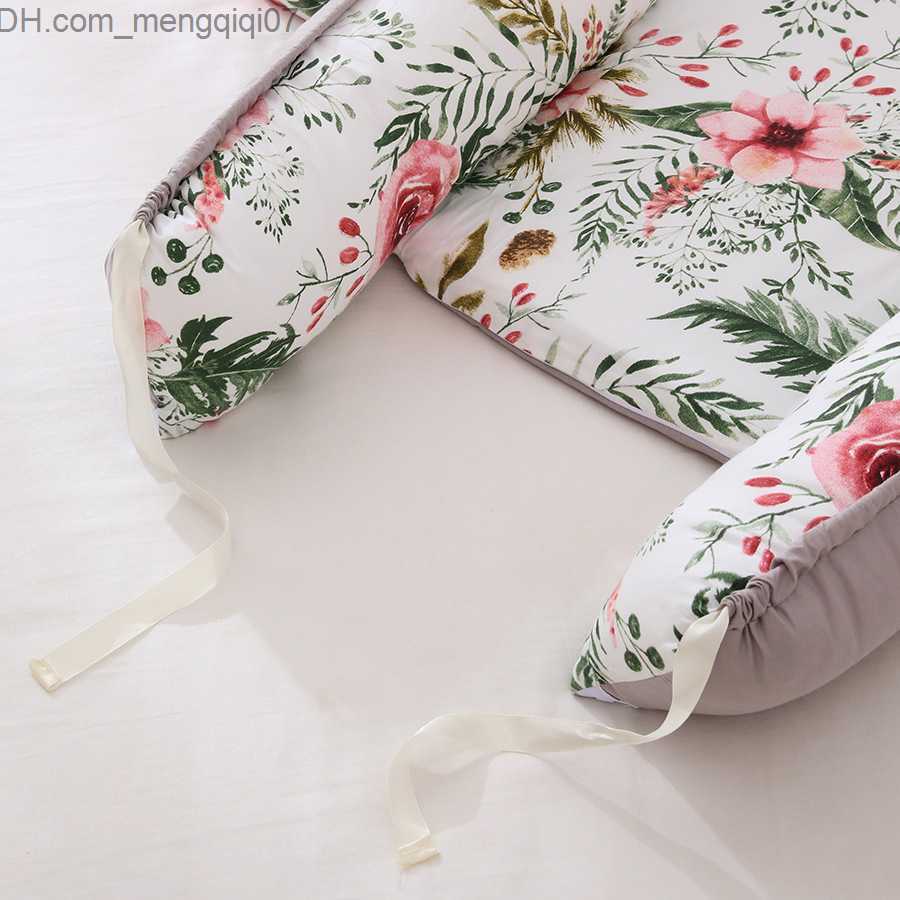 Bassinets Cradles 85 * 50cm baby crib with pillow and quilt 3 pieces/set portable crib for newborns travel baby cradle Bassnet Z230804
