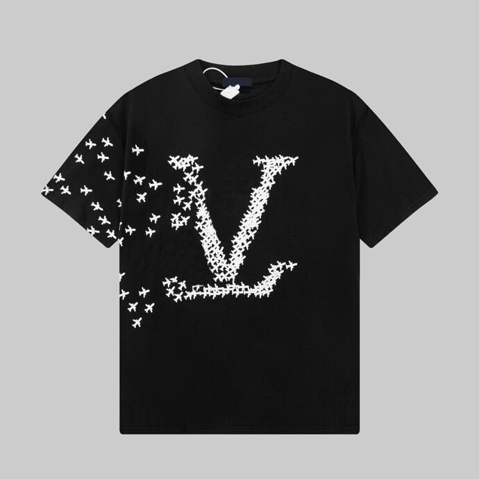 2023ss Spring/Summer High Quality Designer Letter Print T Shirt Cotton Fabric Round Neck Pullover Short Sleeve Unisex T-Shirt Sweatshirt A7a12z2003