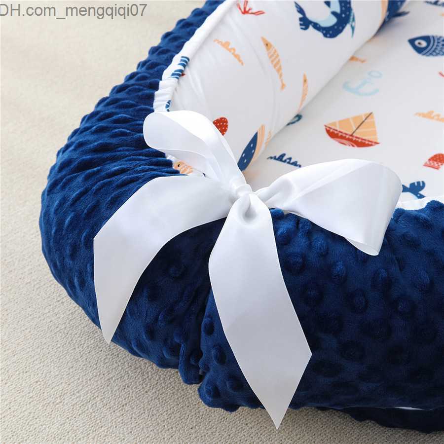 Bassinets Cradles Newborn Nest Bed 85 * 50cm Pillow Baby Portable Baby Bed Baby Cradle Bed Nursery Bassnet Travel Folding Baby Mattress Z230804