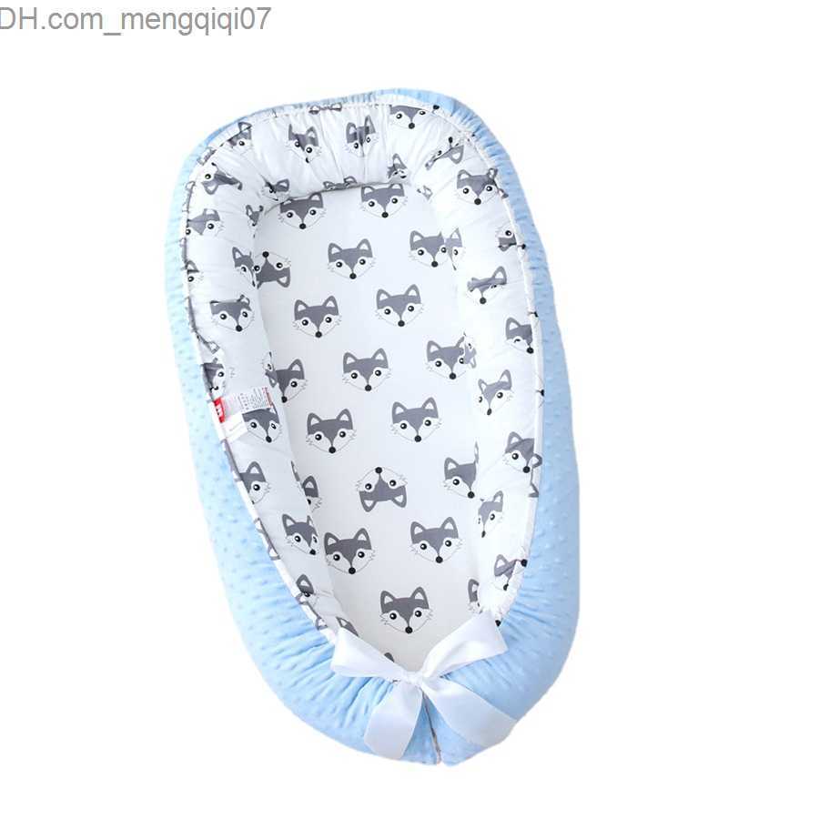 Bassinets Cradles Newborn Nest Bed 85 * 50cm Pillow Baby Portable Baby Bed Baby Cradle Bed Nursery Bassnet Travel Folding Baby Mattress Z230804