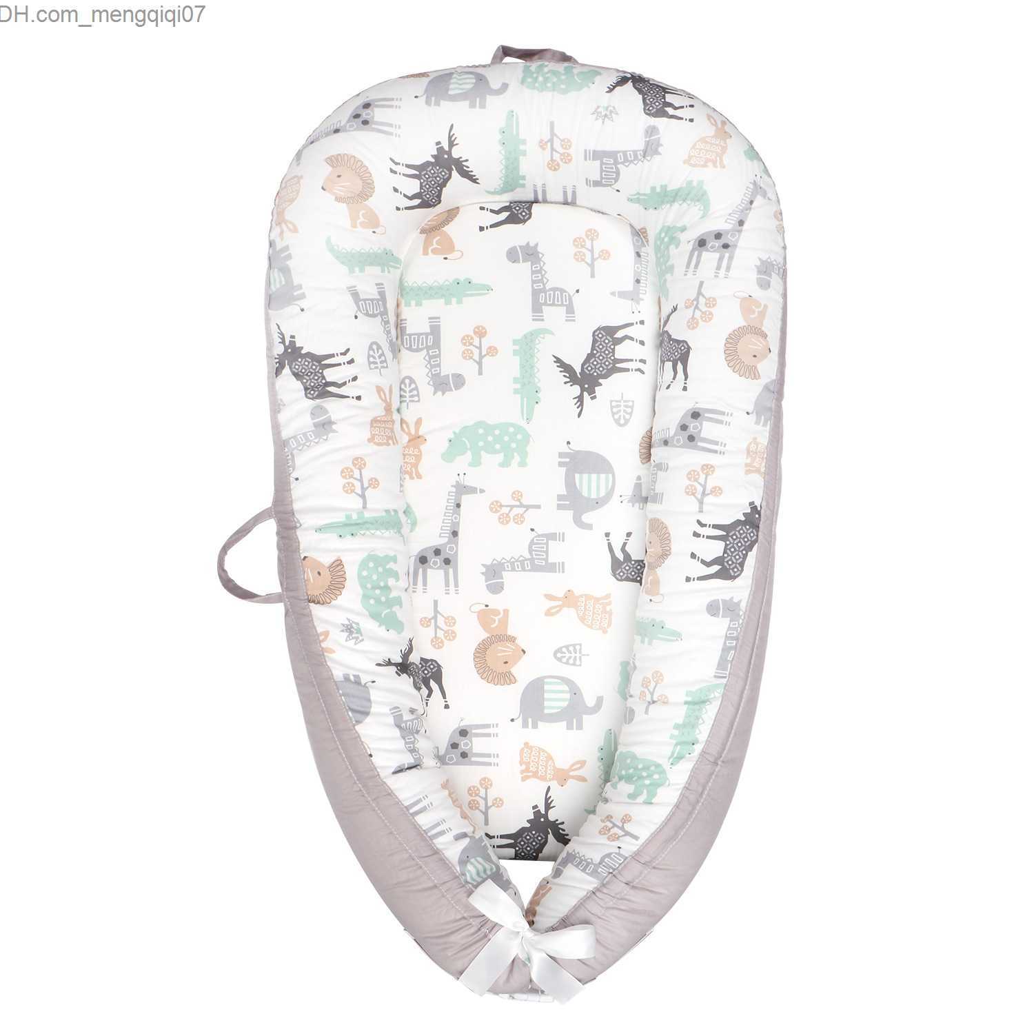Bassinets Cradles Baby sleeping crib Portable detachable crib Baby travel Folding crib Neonatal nursery Bassnet 90X50CM Z230804