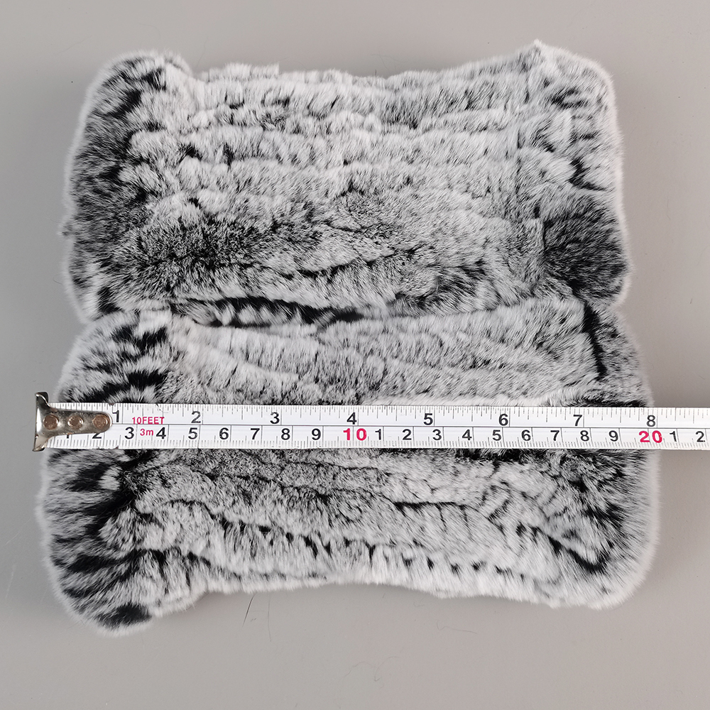Fingerless Gloves Arrival Female Natural Rabbit Fur Knitted Warm Real Rex Mitten Winter Outdoor 230804