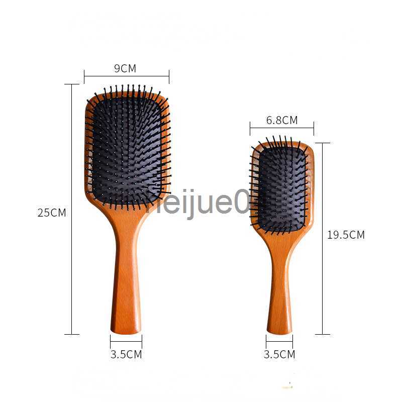Hair Brushes For aveda Massage Comb Gasbag Anti Static Hair Air Cushion Wooden Hairbrush Wet Curly Detangle Hair Brush Hairdressing Styling x0804