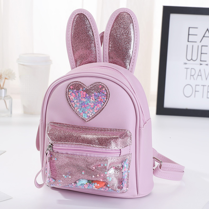 Backpacks Children Small Backpack Purse Cute Leather School Bags for Kids Girl Princess Bag Back Pack Mochila Feminina 230803