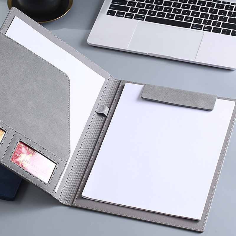 Filing Supplies 129x96in A4 Leather Business Folder Padfolio Portfolio Magnetic Clipboard Conference Folders Document filing Organizer Office 230804