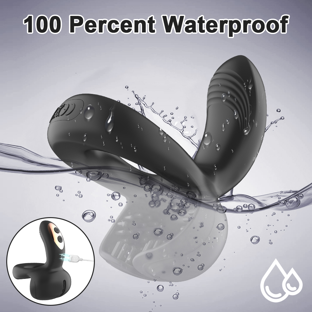 Cockrings Powerful Vibrating Cock Ring for Men Ejaculation Delay Penis Ring Clitoris Testis Stimulation Vibrator Sex Toy for Couples 230803 - view 7