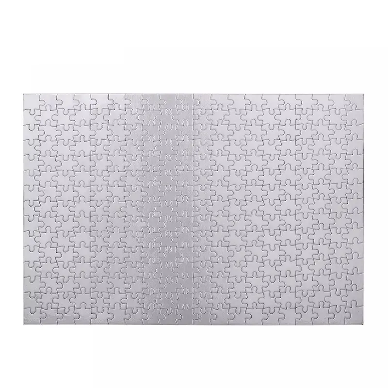 wholesale A3 300 pcs Sublimation Puzzle Blanks White Blank Jigsaw Puzzles for Adults Heat Press Thermal Transfer Printing Craft 252pcs LL