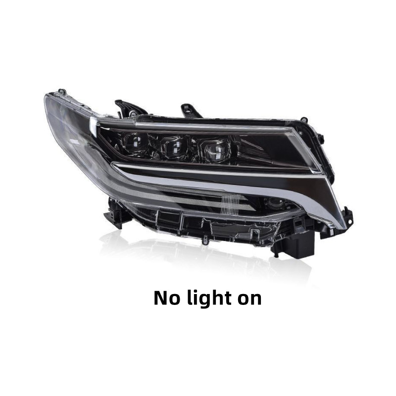 Car Styling Driving Lights For Alphard 30 Series 2018-2021 Headlight LED Assembly Modified Version With 3 Eyes Headlamp