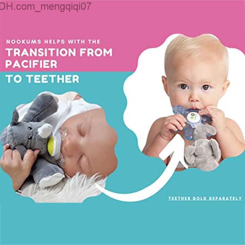 Pacifier Holders Clips# Baby pacifier silicone cute cartoon animal shaped pacifier detachable doll baby going out to sleep pacifier tool baby toy H241
