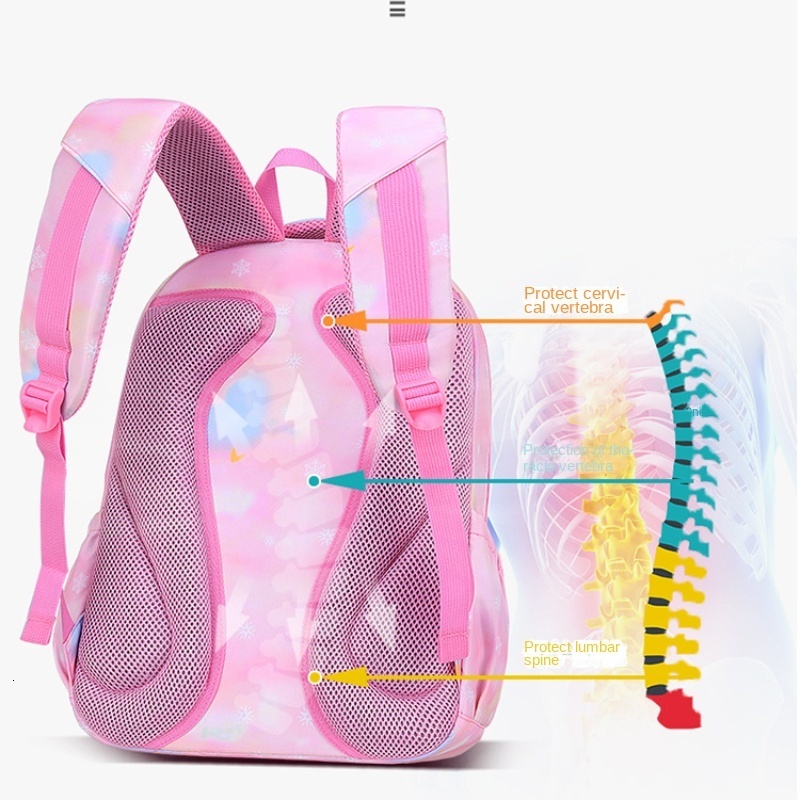 Backpacks Children School Bags for Girls Orthopedic Kids princess Backpack schoolbag Primary School backpack Kids book bag mochila 230803