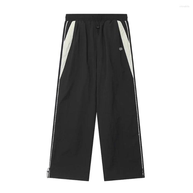 Men's Pants Baggy For Men Parachute Vintage Oversize Joggers Harajuku Streetwear Sweatpants Black Wide Leg Trousers Male
