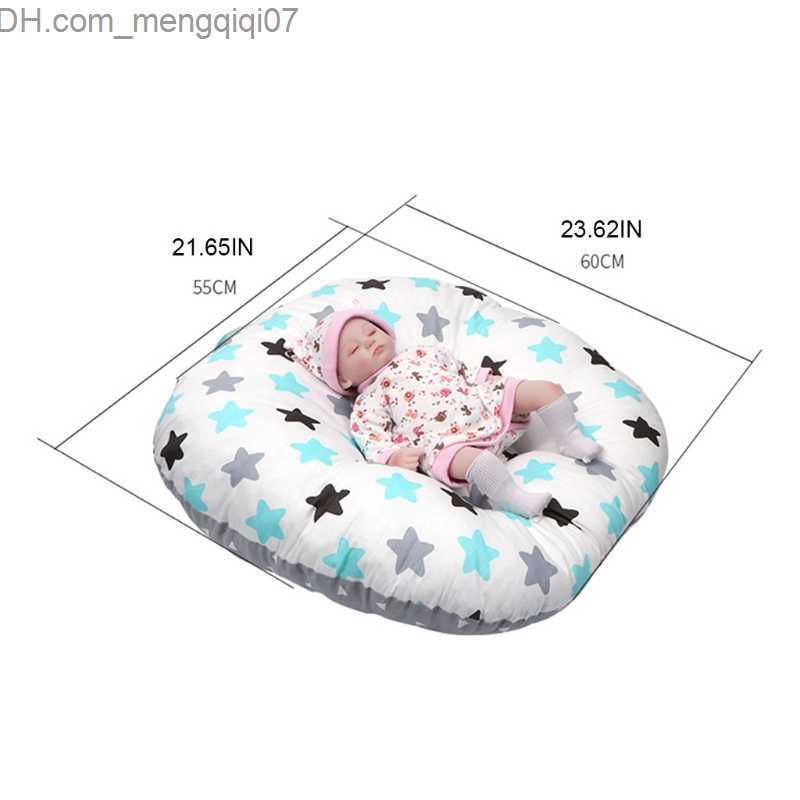 Bassinets Cradles Baby Bed Bassnet Nest Neonatal Lounge Basket Portable Baby Bed Travel Cradle Pad Z230805