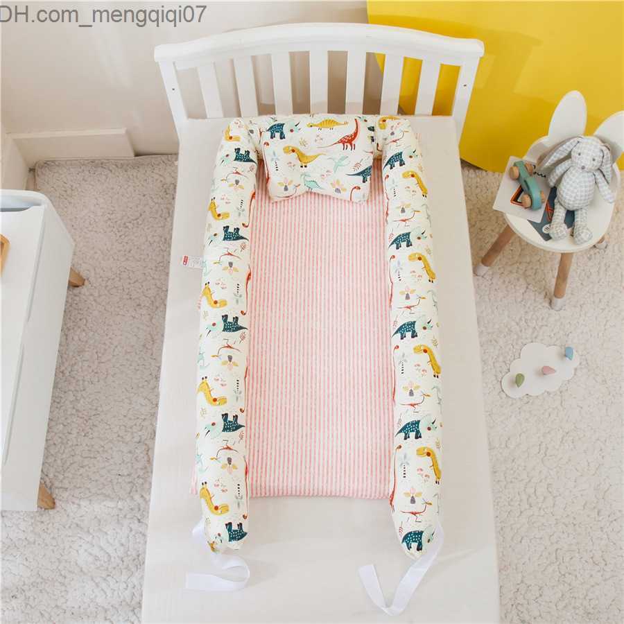 Bassinets Cradles Portable crib travel bed newborn baby cradle baby bass bed nest with pillow and quilt 3 pieces/set 90 * 50cm Z230804