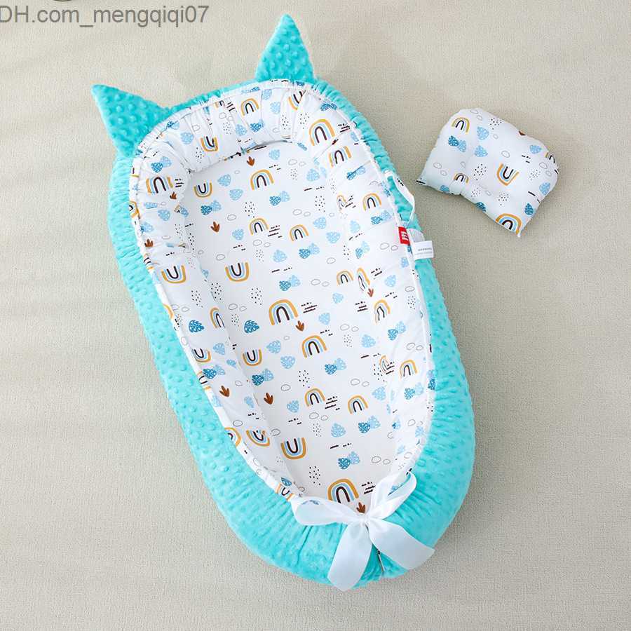 Bassinets Cradles Baby crib baby crib newborn nursery Bassnet travel folding baby nest bumper bed Z230805