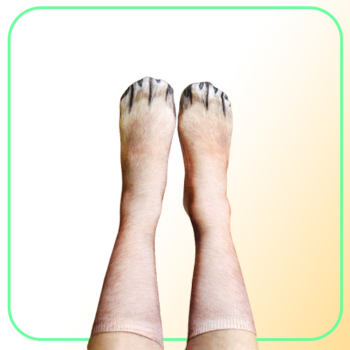 Funny Leopard Tiger Cotton Socks For Women Happy Animal Kawaii Unisex Harajuku Cute Casual High Ankle Sock Female Party3079727