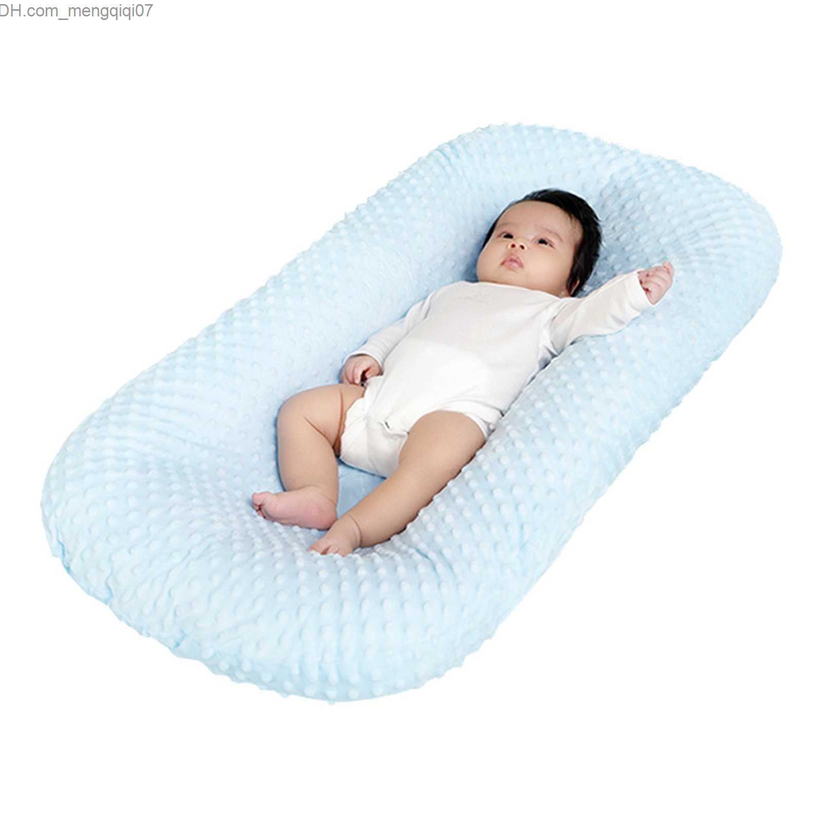 Bassinets Cradles Portable Super Soft Baby Nest Cover Newborn Sleep Bed Protector Slipcover Baby Cradle Bass Z230804