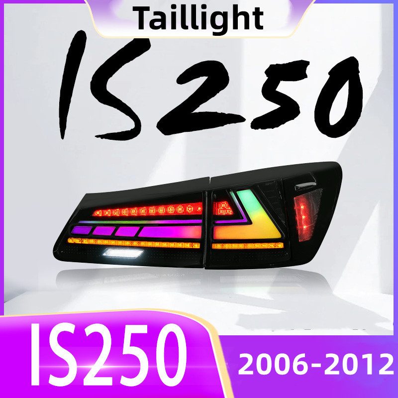 Car REB Style Taillight For Lexus IS250 IS300 IS350 2006-2012 Streamer Signal Rear Lamp Brake Reverse Assembly
