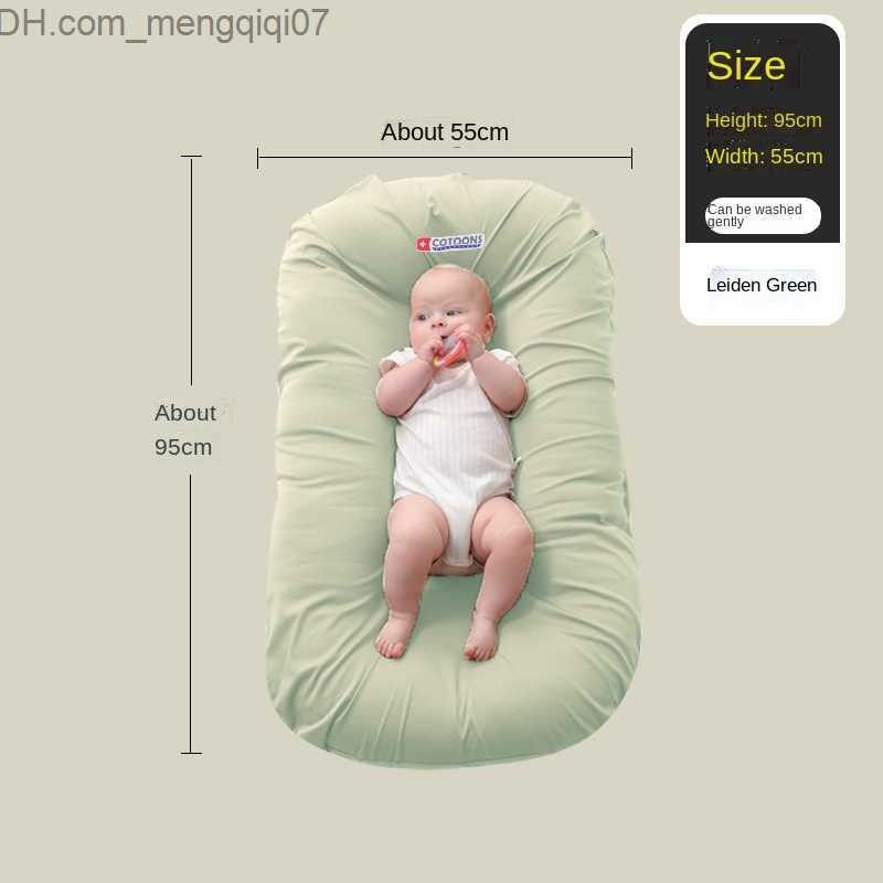 Bassinets Cradles Crib Cradle Quilt Fence 0-24 Months Foldable Travel Toddler Playpen Crib Portable Bassnet Z230804