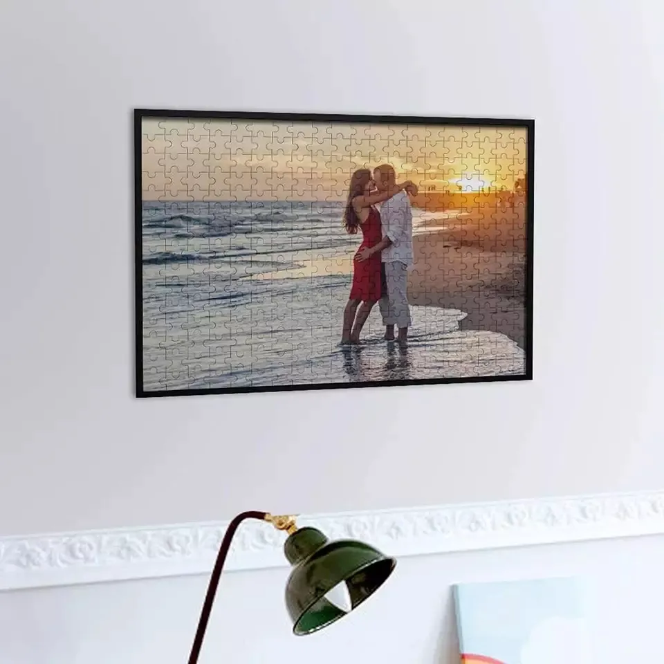 wholesale A3 300 pcs Sublimation Puzzle Blanks White Blank Jigsaw Puzzles for Adults Heat Press Thermal Transfer Printing Craft 252pcs LL