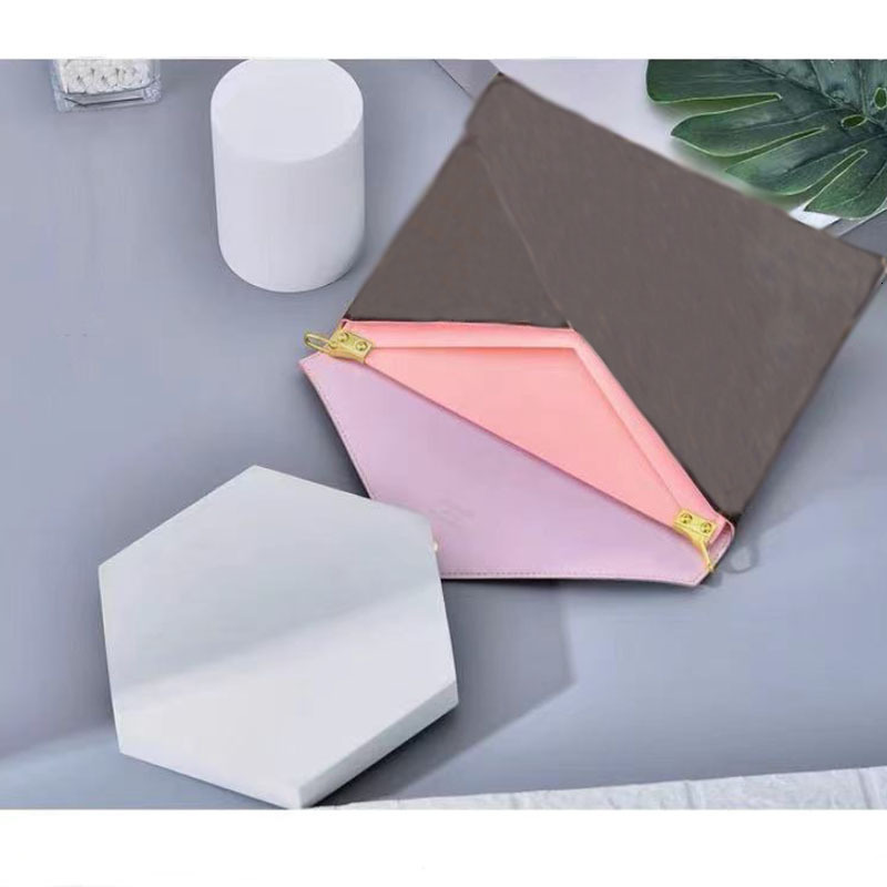3 Bag Parts Accessories Felt organizer handbag Kirigami insert with Golden chain Crossbody bag Pochette Envelope Insert Organizer 230804 4