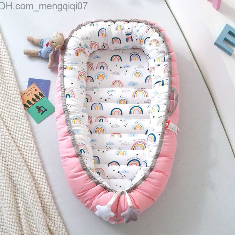 Bassinets Cradles Cartoon Boys and Girls Baby Cradle Bed 0-3 Years Baby Bed Baby Bed Portable Folding Travel Outdoor Bassnet Z230804