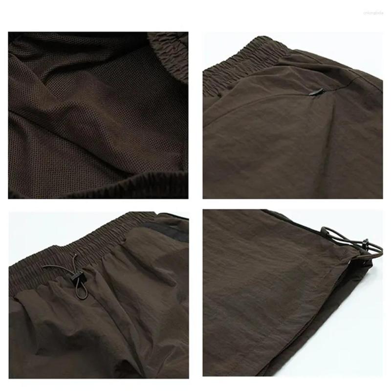 Men's Pants Baggy For Men Parachute Vintage Oversize Joggers Harajuku Streetwear Sweatpants Black Wide Leg Trousers Male