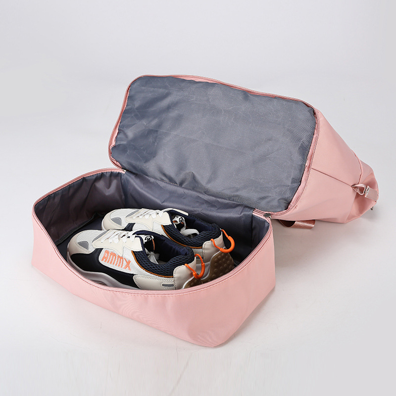 Women Gym Bag Casual Large Shoulder Bag Roomy Nylon Duffel Bag hopping Bags Waterproof Large Capacity LLM8125