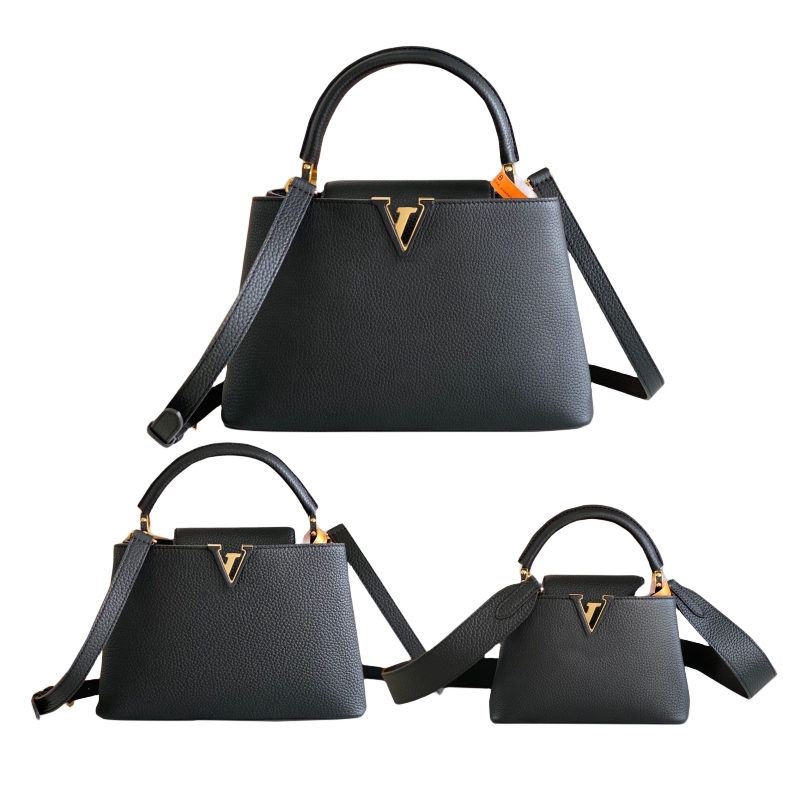 Designer Bags Girl Tote Bags Shoulder Bag Women Handbags Fashion Capucines Large Capacity Crocodile Skin Solid Classic Luxury Metal Real Leather Logo 3 Pieces