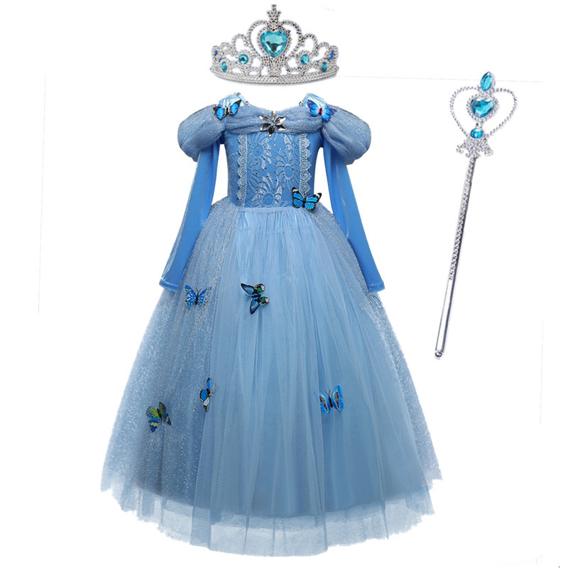 Girl's Dresses Girls Encanto Cosplay Princess Costume For Kids 410 Years Halloween Carnival Party Fancy Dress Up Children Disguise Clothing 23080
