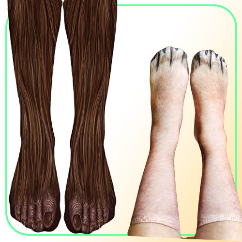 Funny Leopard Tiger Cotton Socks For Women Happy Animal Kawaii Unisex Harajuku Cute Casual High Ankle Sock Female Party3079727