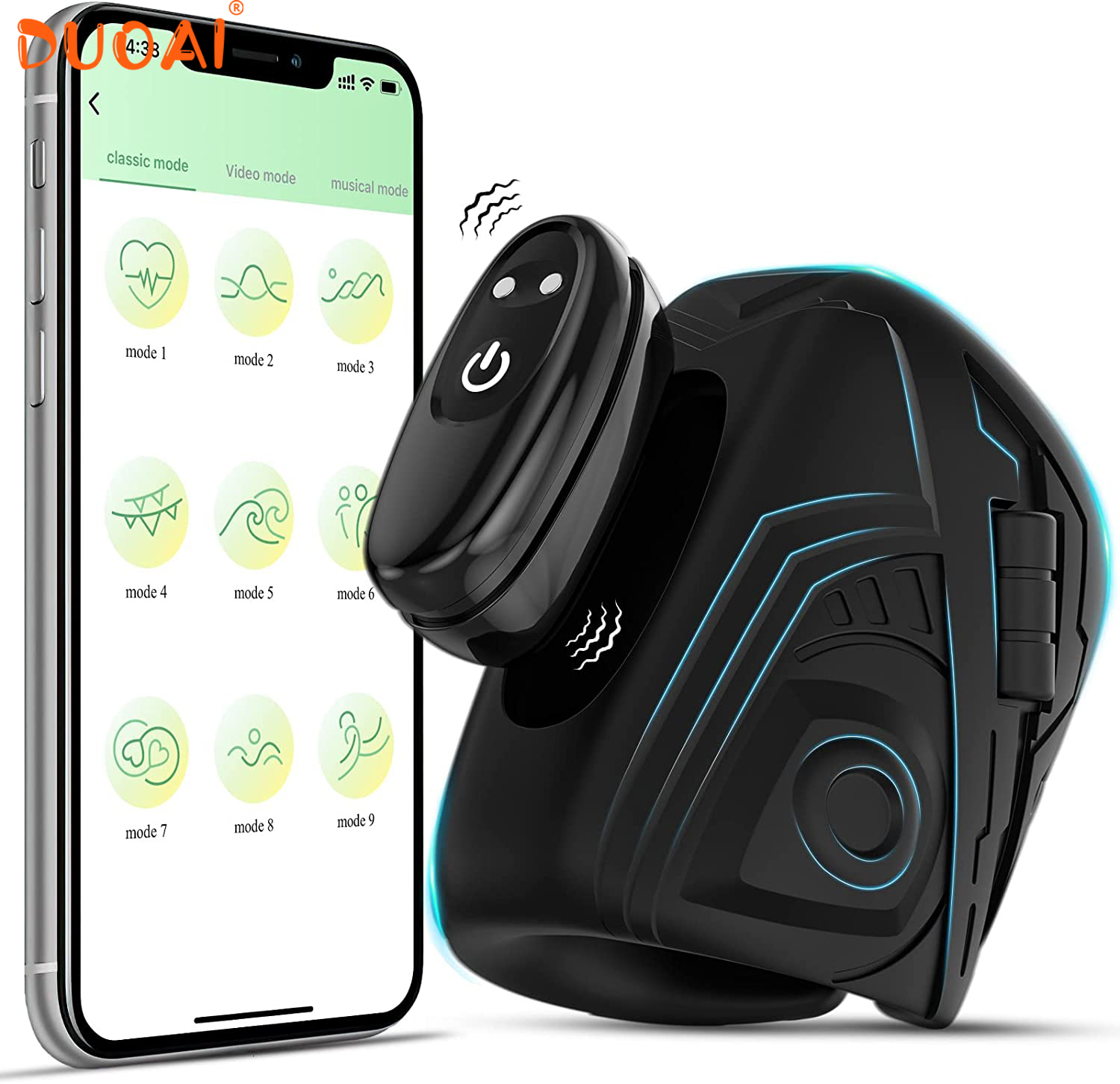 Vibrators Bluetooth Penis Training Vibrator For Men Sex Machine Male Masturbator APP Control Penis Delay Trainer Cocking Sex Toy for Adult 230803