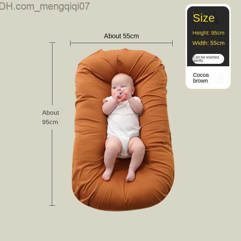 Bassinets Cradles Crib Cradle Quilt Fence 0-24 Months Foldable Travel Toddler Playpen Crib Portable Bassnet Z230804